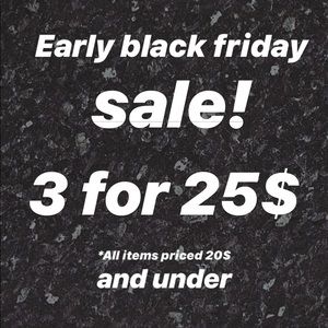Early Black Friday Sale! Bundle and save!!
